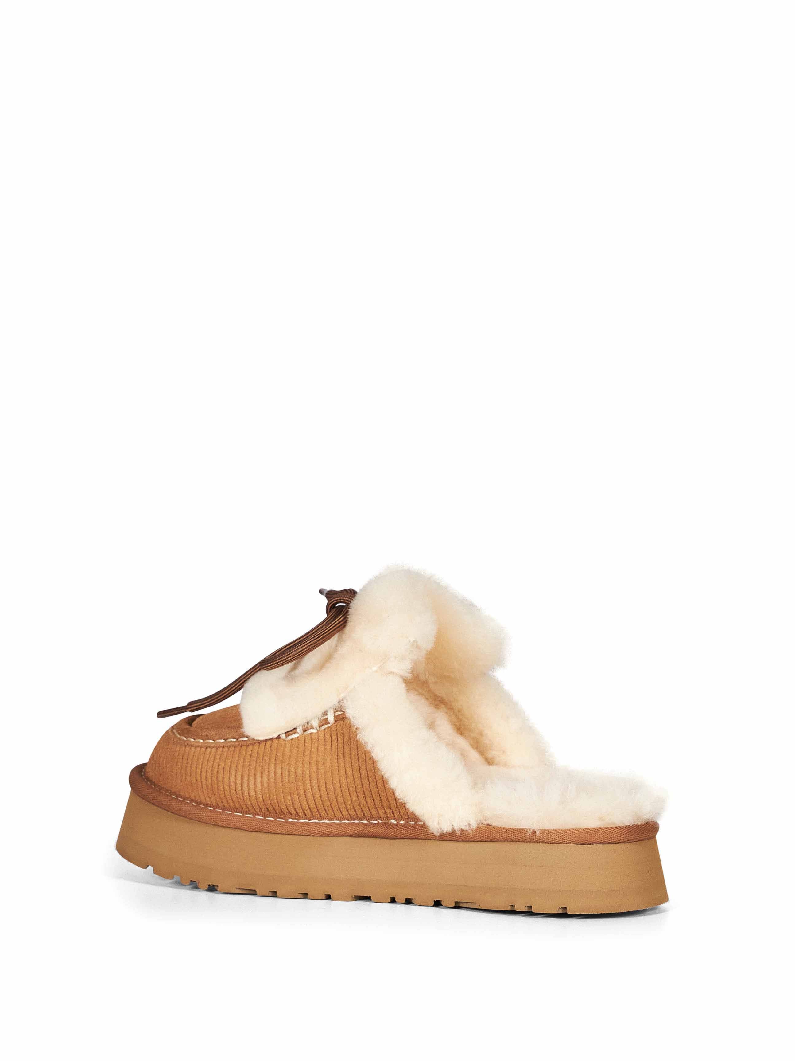Mules Disquette Heritage in beige 
