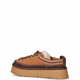 Mules Heritage Lace-up Slipper in beige 