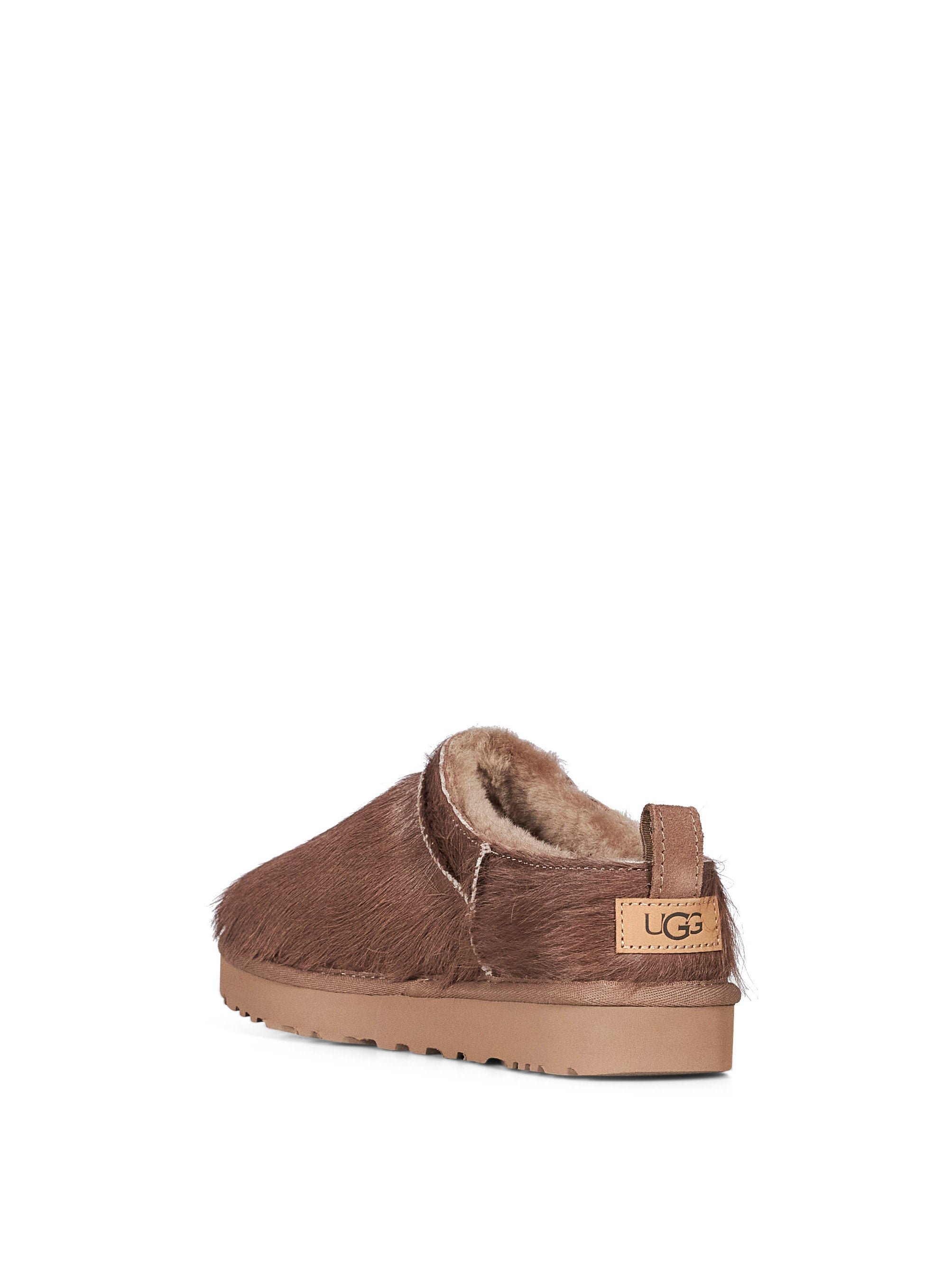 Mules slip-on in marrone 