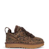 Sneakers con lacci Lowmel spotted in marrone 