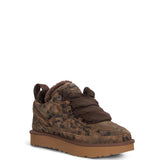 Sneakers con lacci Lowmel spotted in marrone 