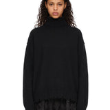 Maglione dolcevita in nero 