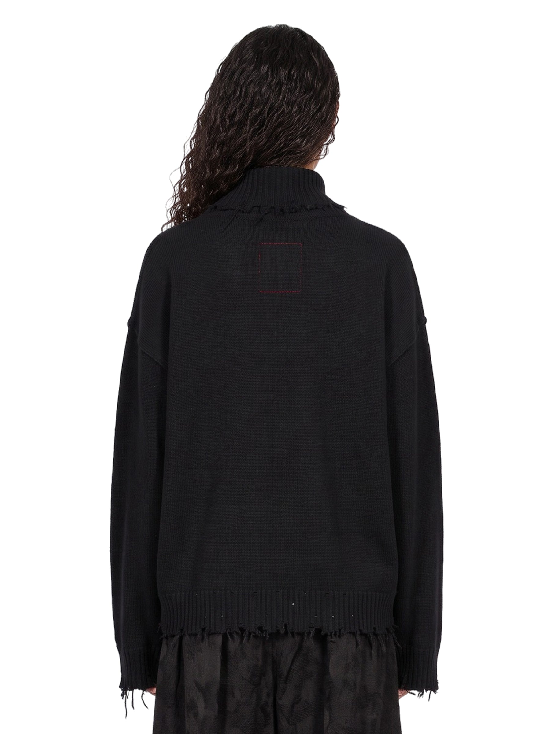 Maglione dolcevita in nero 