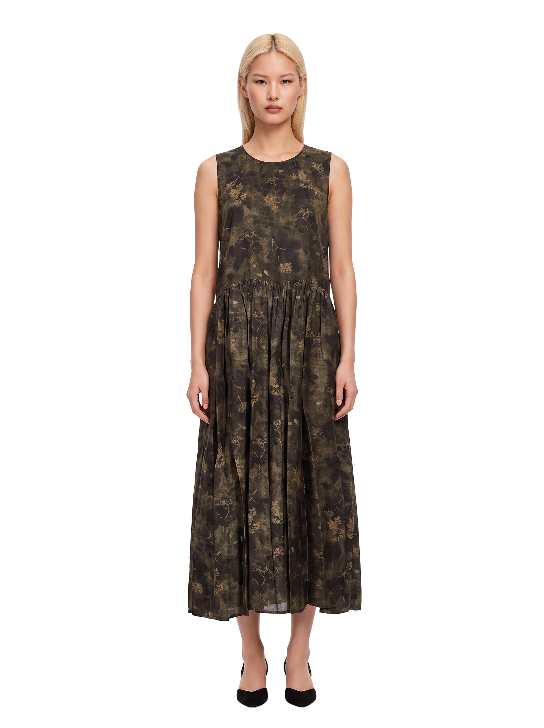 Abito con stampa astratta Ardal multicolore 