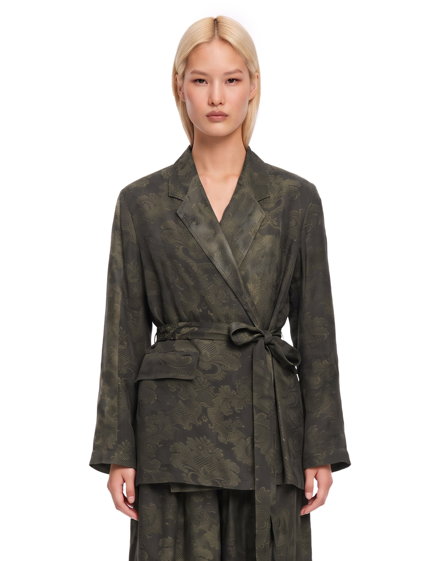 Giacca con stampa floreale khloe multicolore 