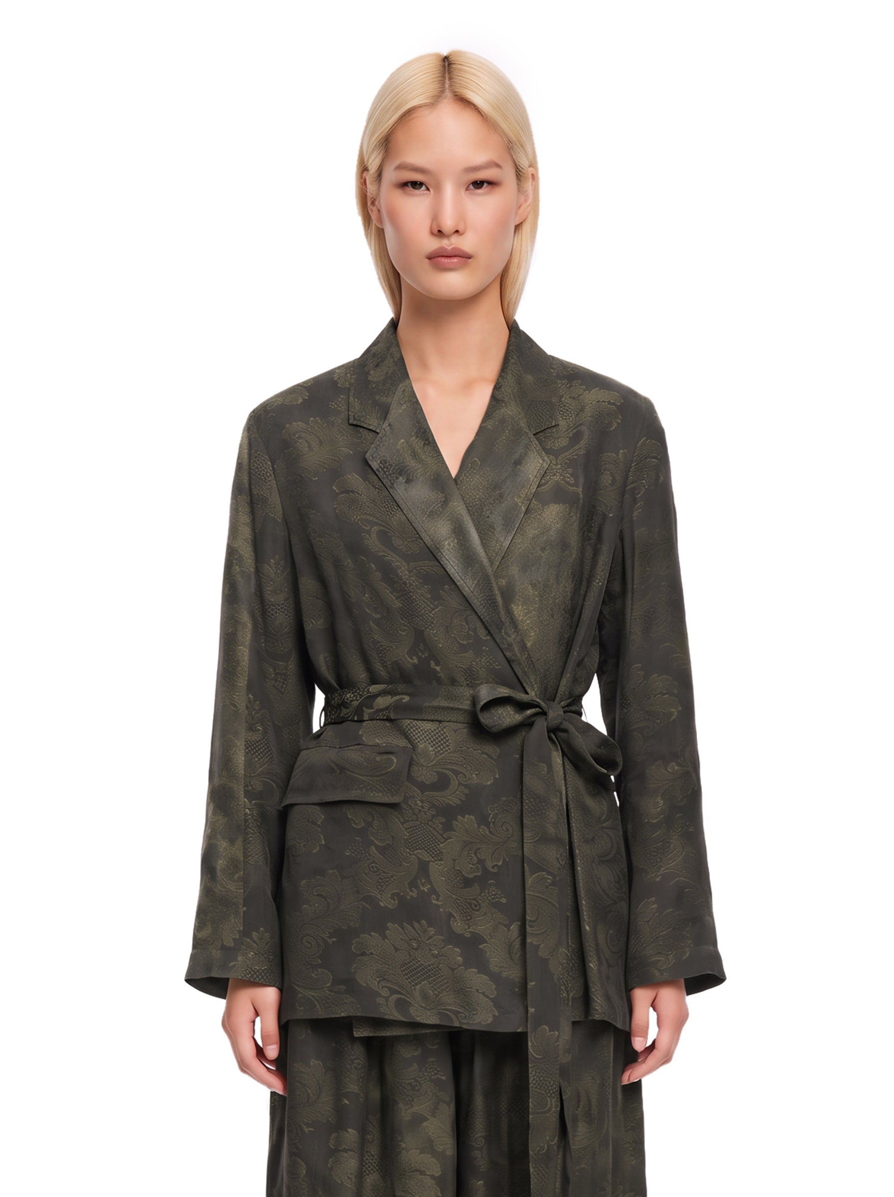 Giacca con stampa floreale khloe multicolore 