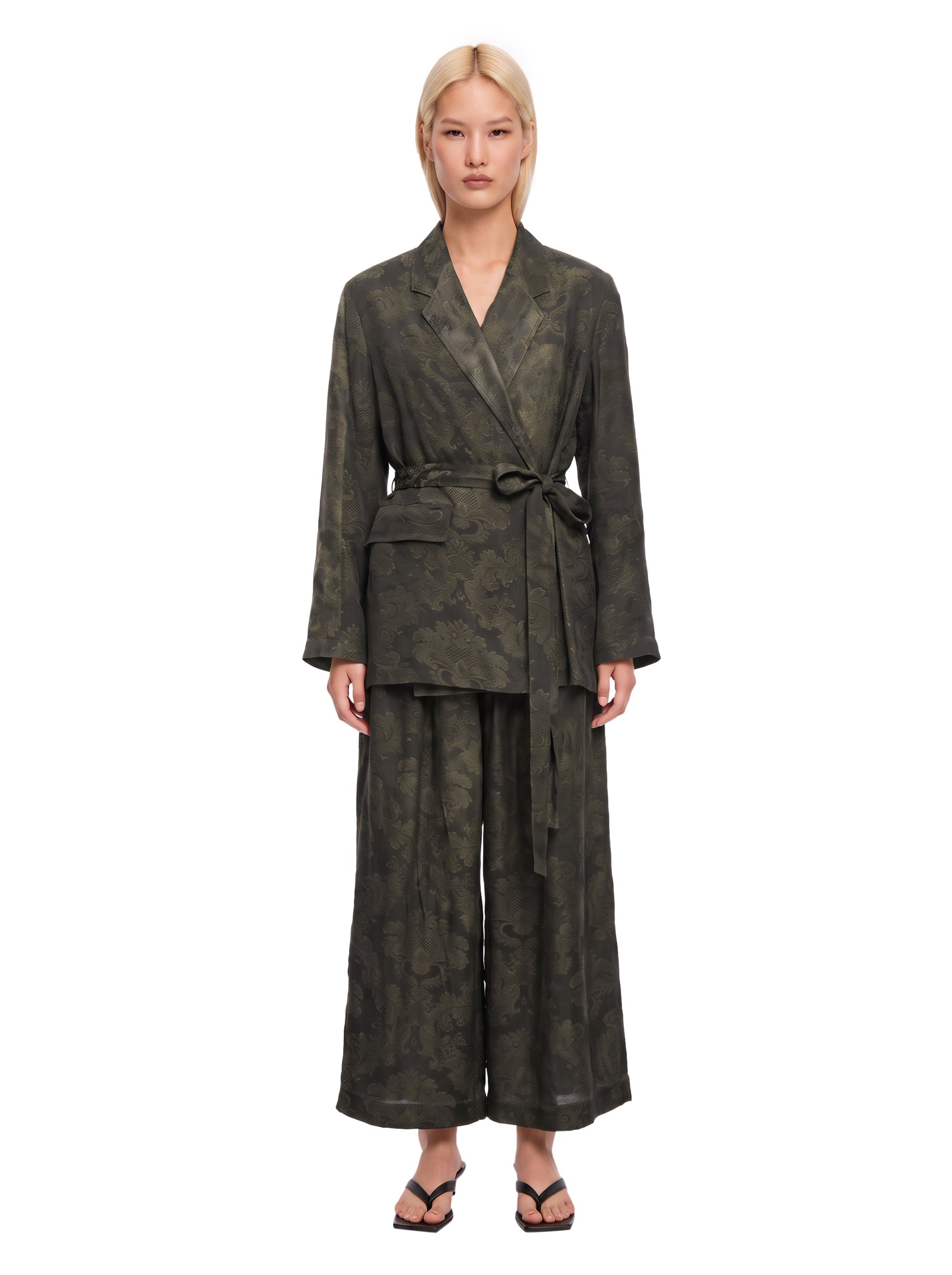 Giacca con stampa floreale khloe multicolore 