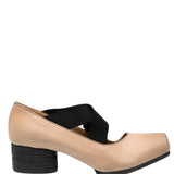 Ballerine con fasce incrociate in rosa 