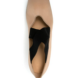 Ballerine con fasce incrociate in rosa 