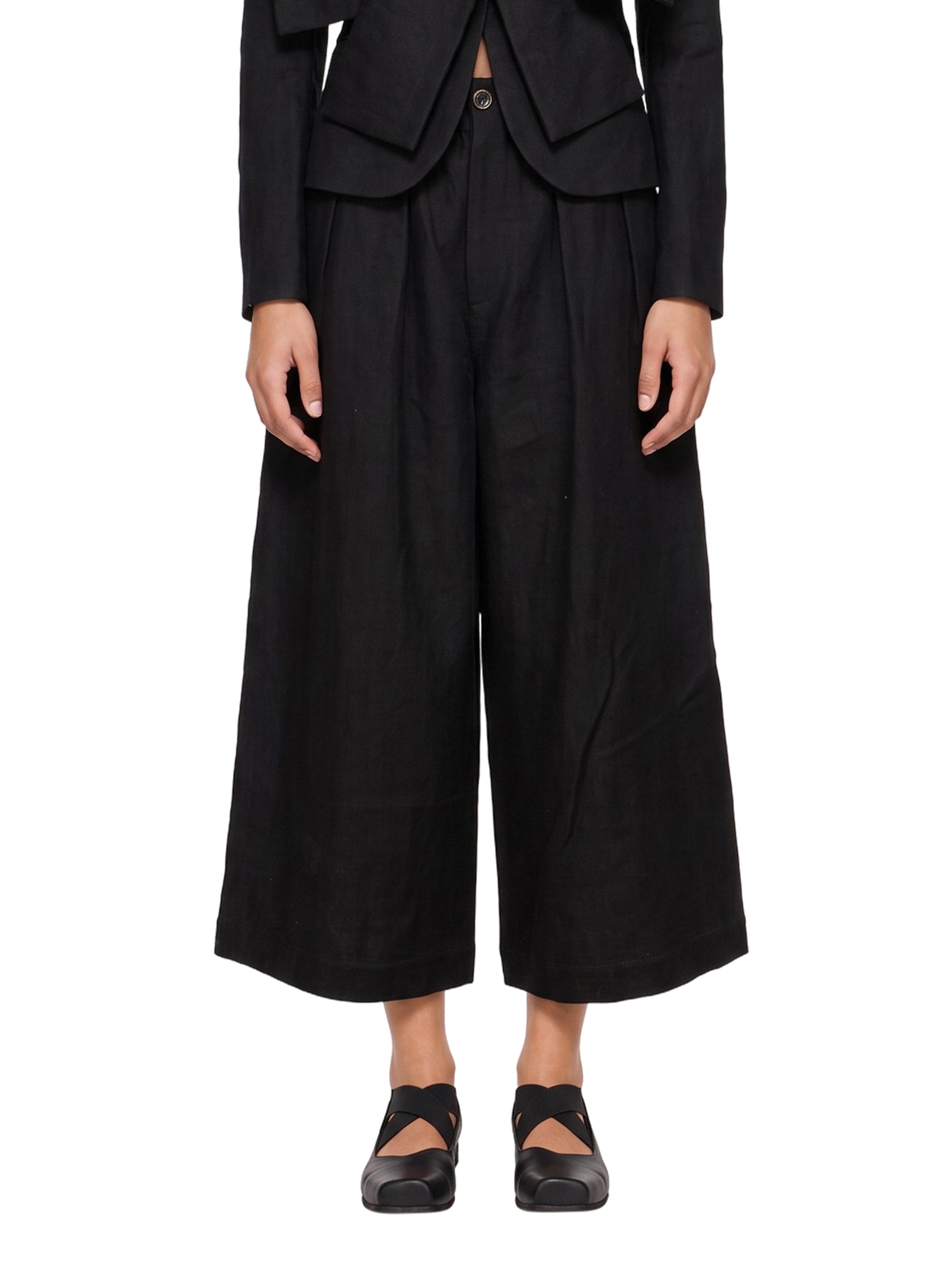 Pantaloni Poetic in nero 