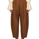 Pantaloni Poop in marrone 