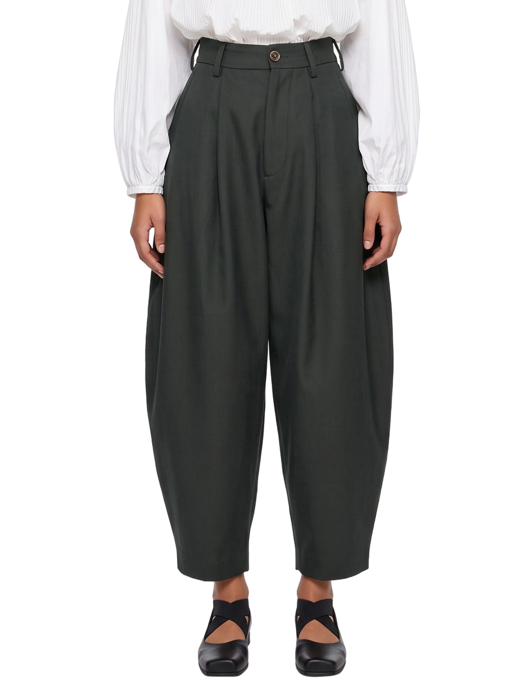 Pantaloni Poop in grigio scuro 