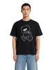 Printed t-shirt in black