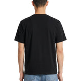 T-shirt con stampa in nero 