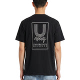 T-shirt con stampa grafica in nero 