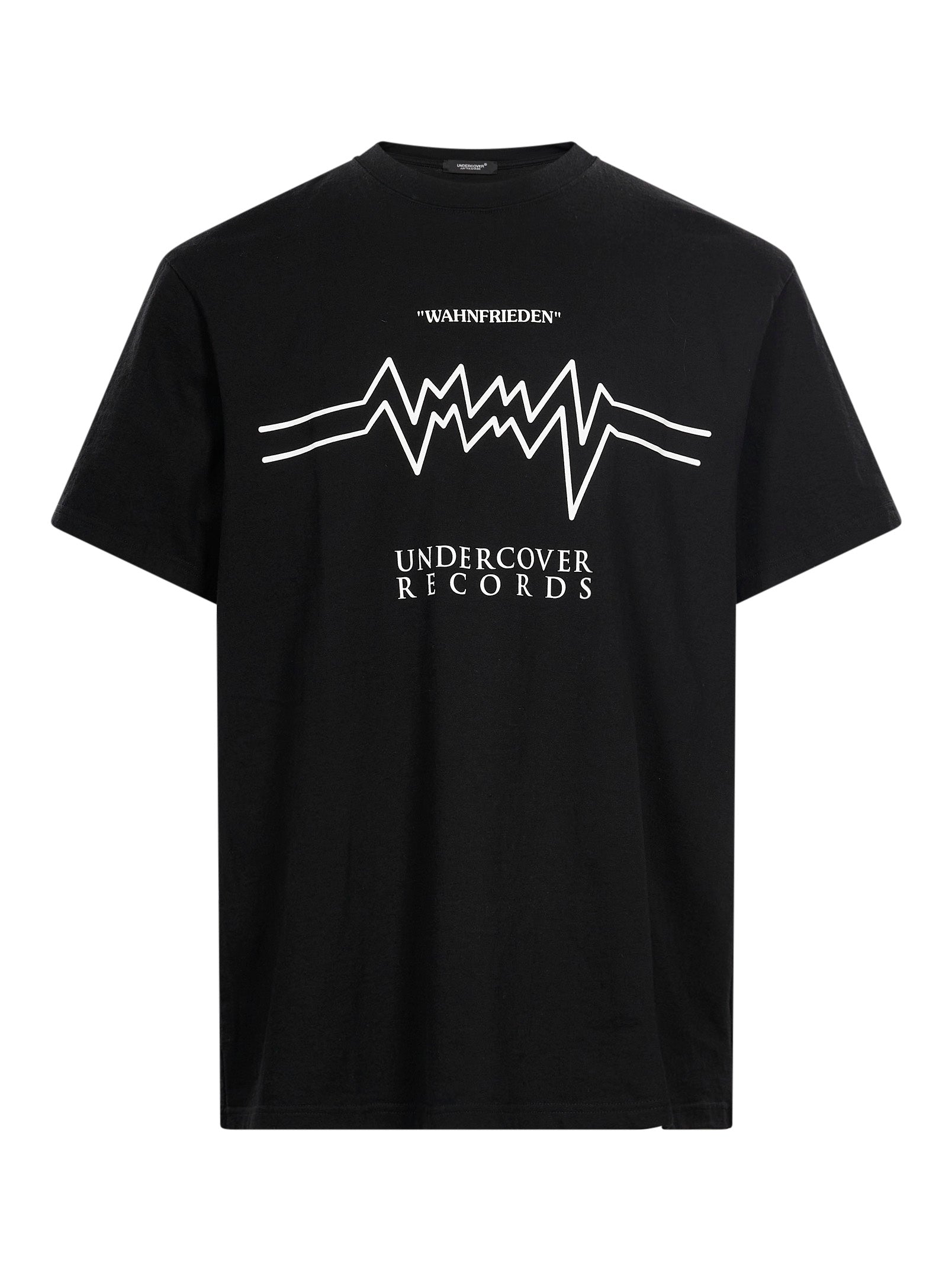 T-shirt con stampa grafica in nero 