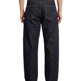 Jeans People Have the Power con ricamo in blu 