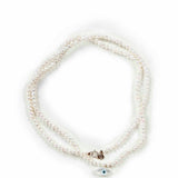 Bracciale con pendente in bianco 