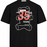 T-shirt Screw Bear 35th in nero 