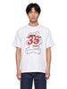 T-shirt Screw Bear 35th in bianco