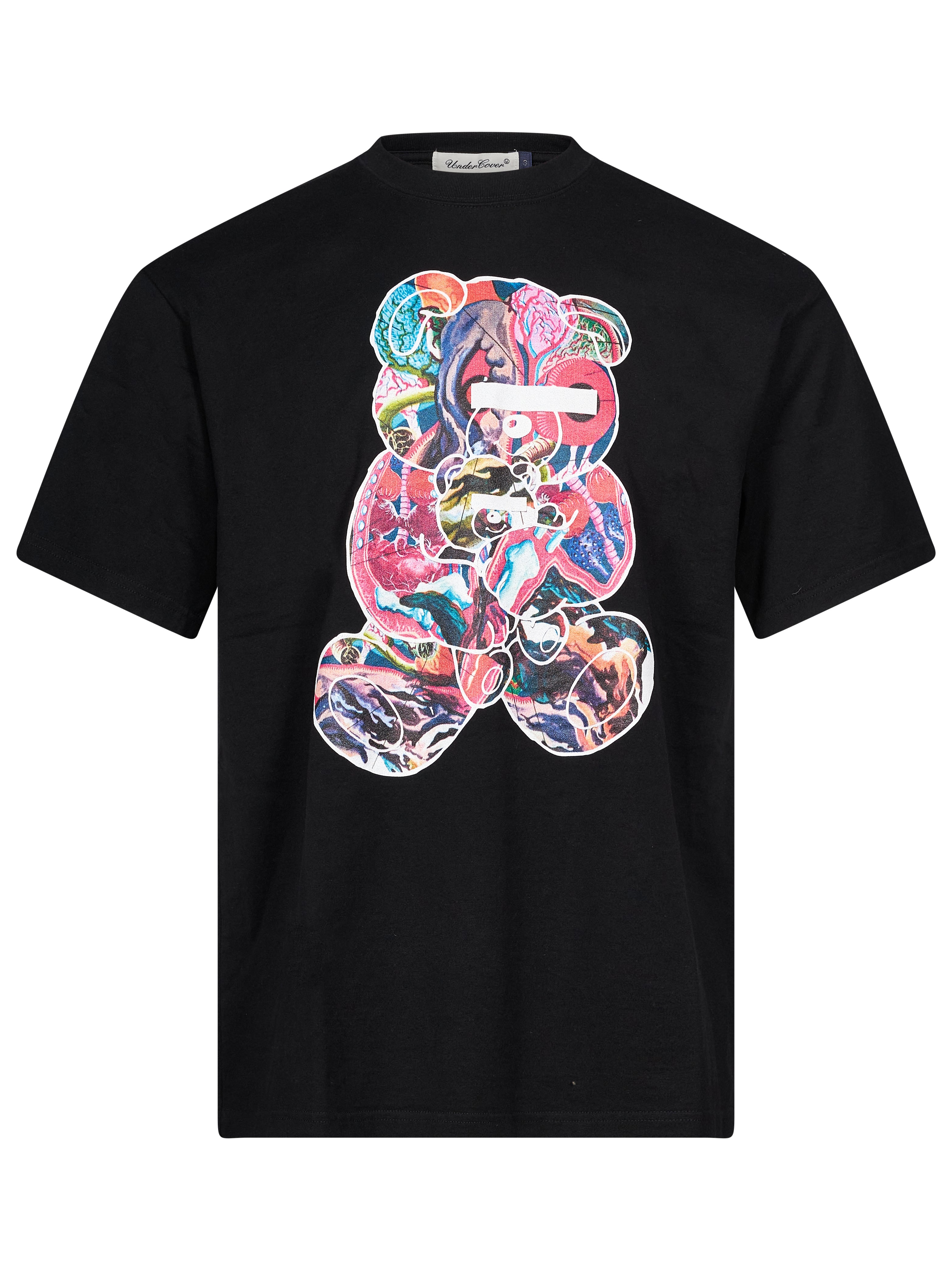 T-shirt Teddy con stampa in nero 