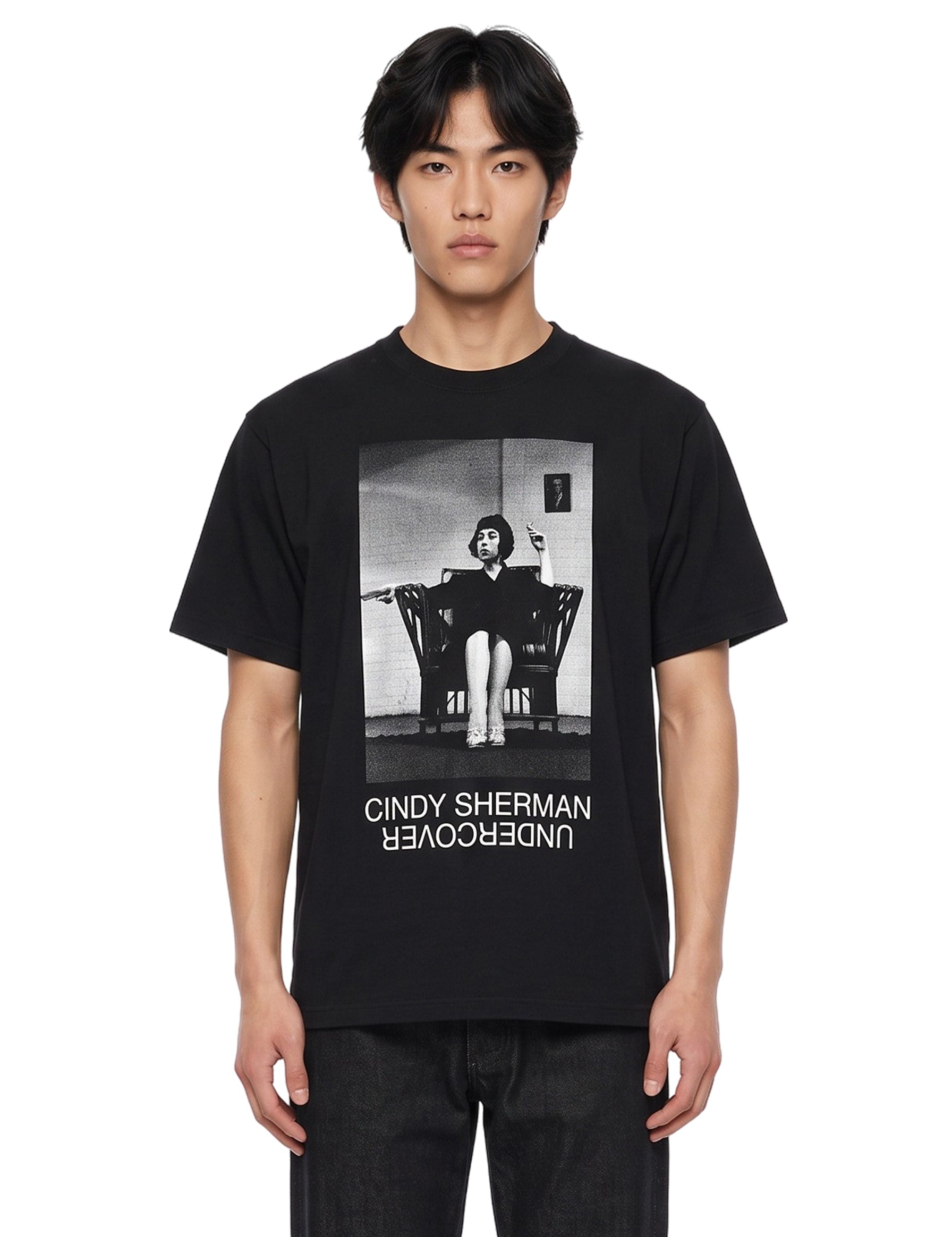 T-shirt Cindy Sherman Untitled 16 in nero 
