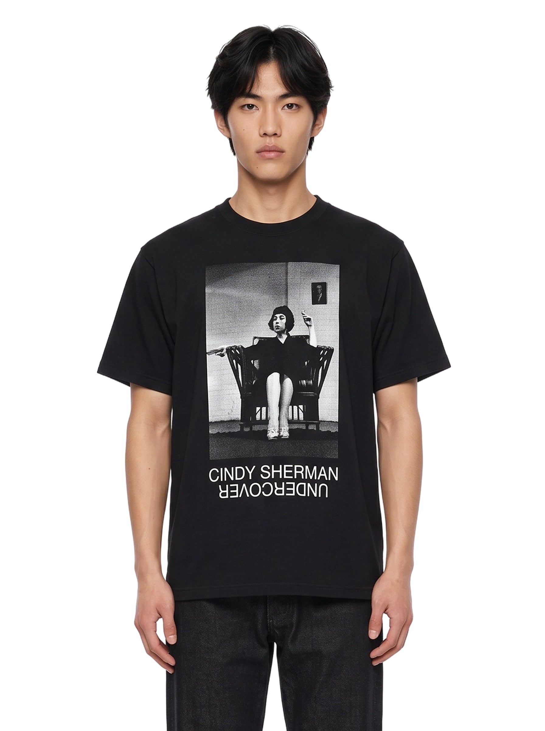 T-shirt Cindy Sherman Untitled 16 in nero 