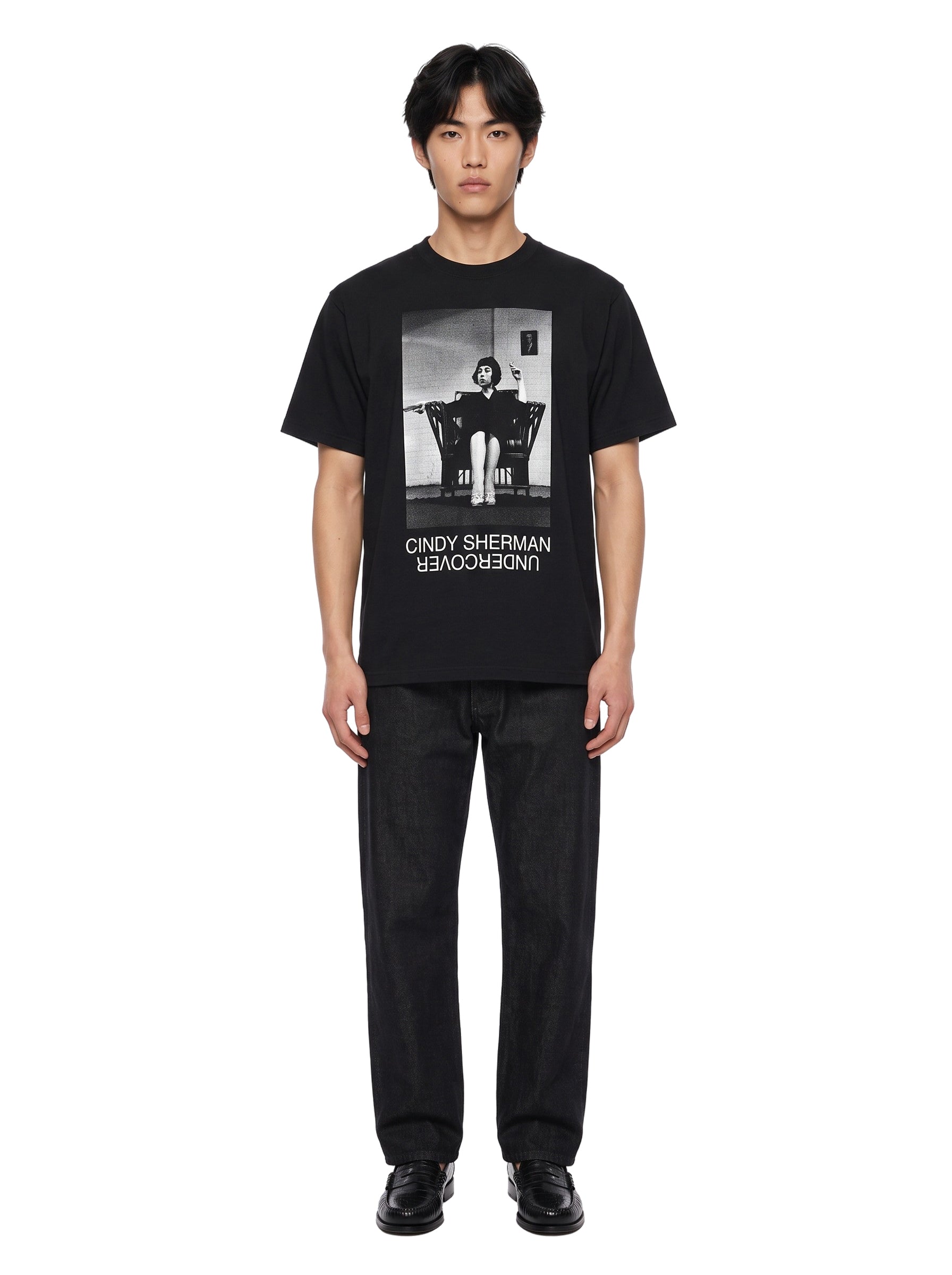 T-shirt Cindy Sherman Untitled 16 in nero 