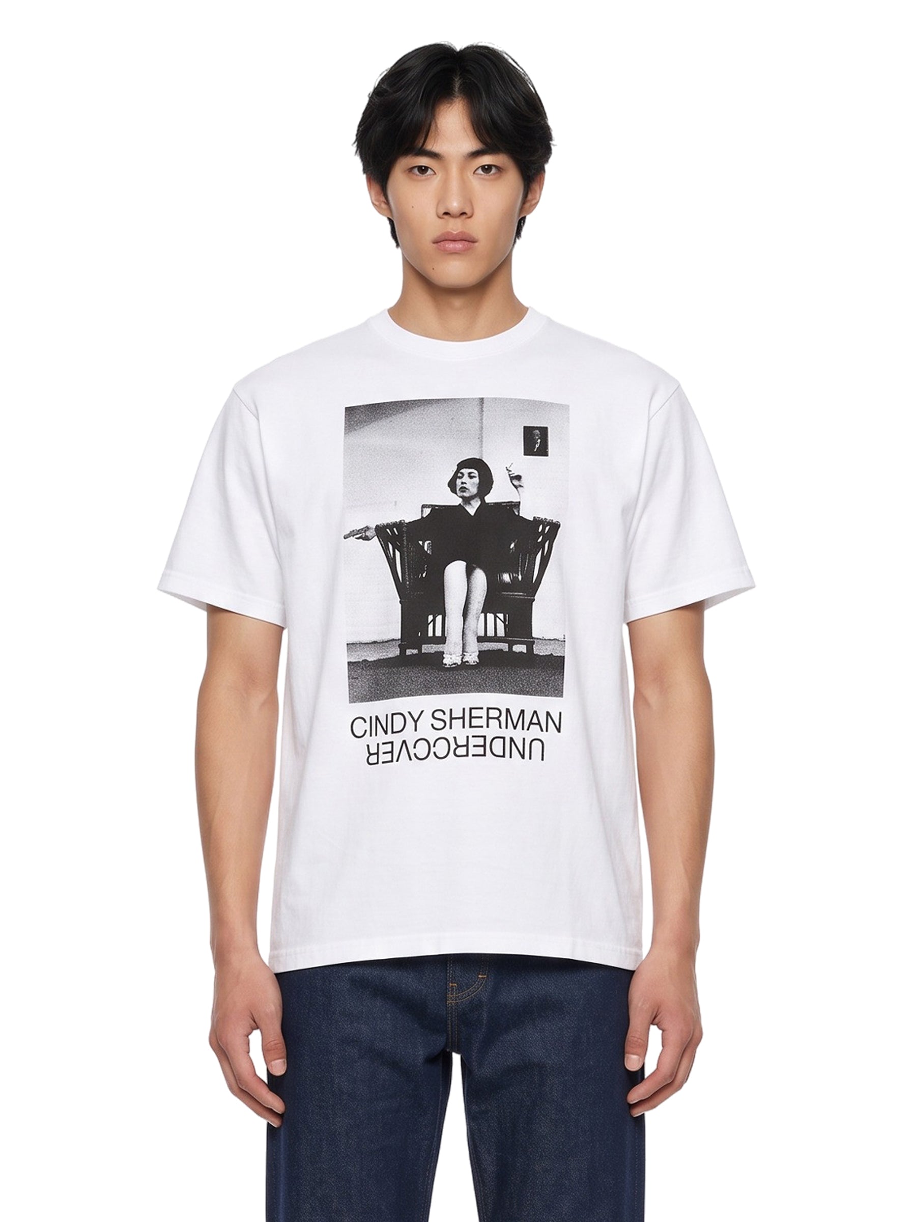T-shirt Cindy Sherman Untitled 16 in bianco 