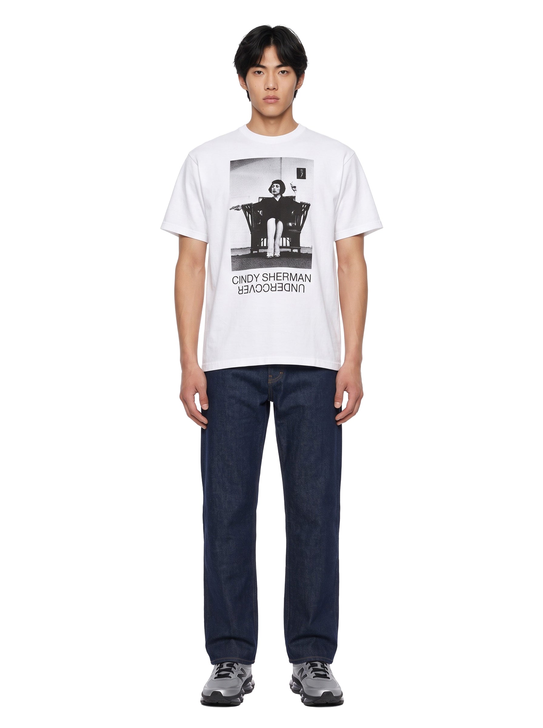 T-shirt Cindy Sherman Untitled 16 in bianco 