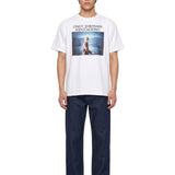 T-shirt CindyPrint in bianco 