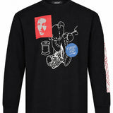 Maglia First Aid Bear in nero 