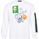 Maglia First Aid Bear in bianco 