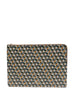 Multicolor print clutch