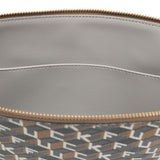 Clutch con stampa multicolore 