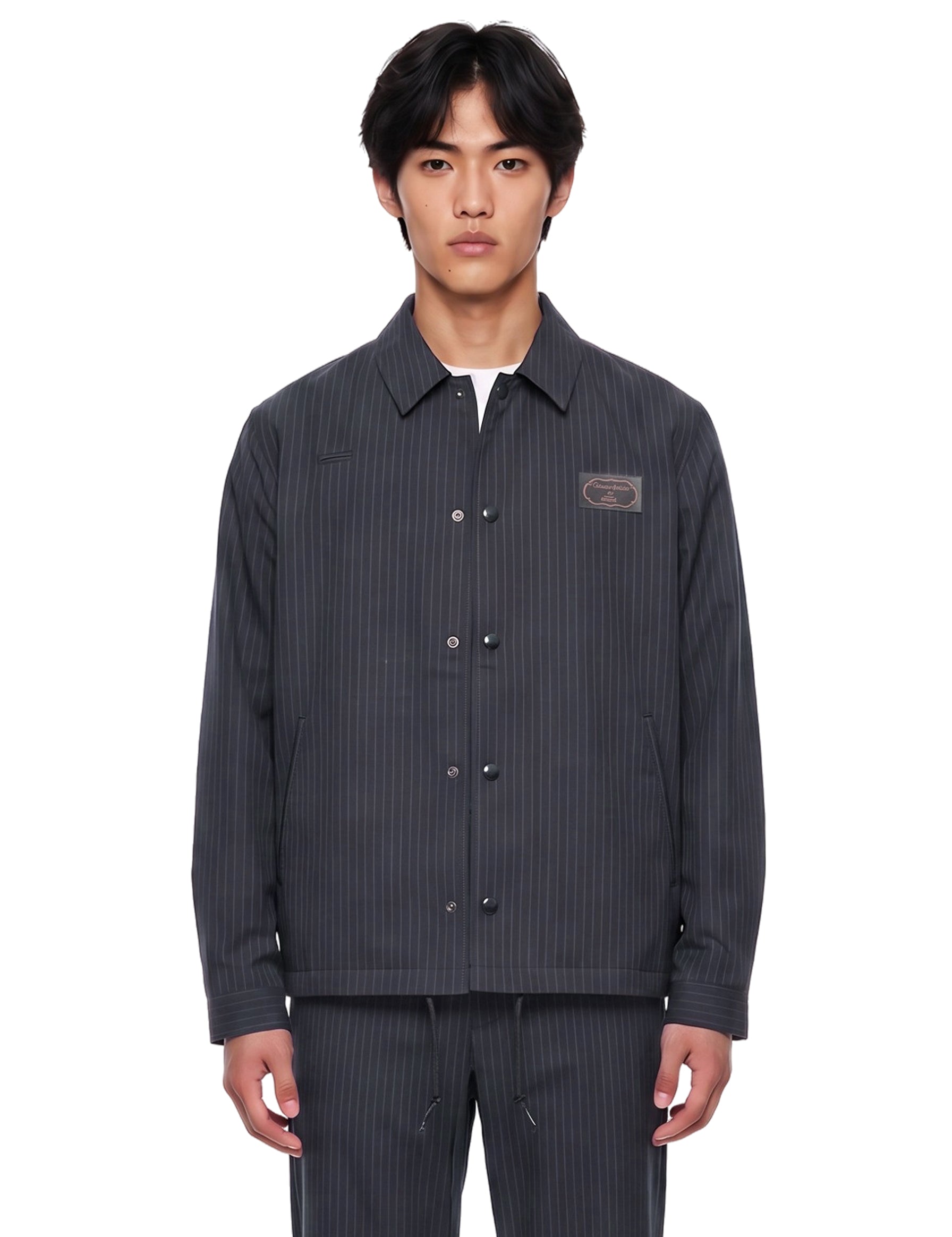 Giacca coach in blu 