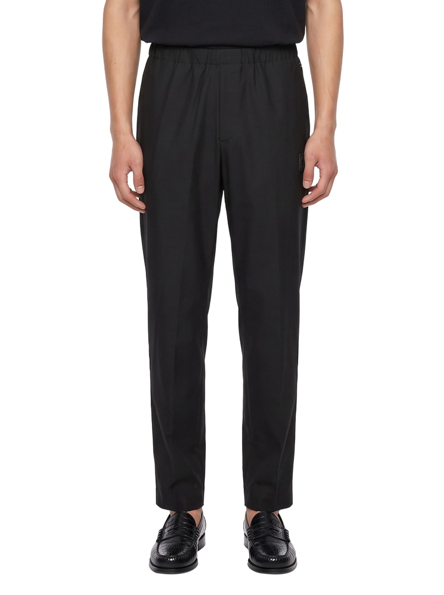 Pantaloni easy in nero 