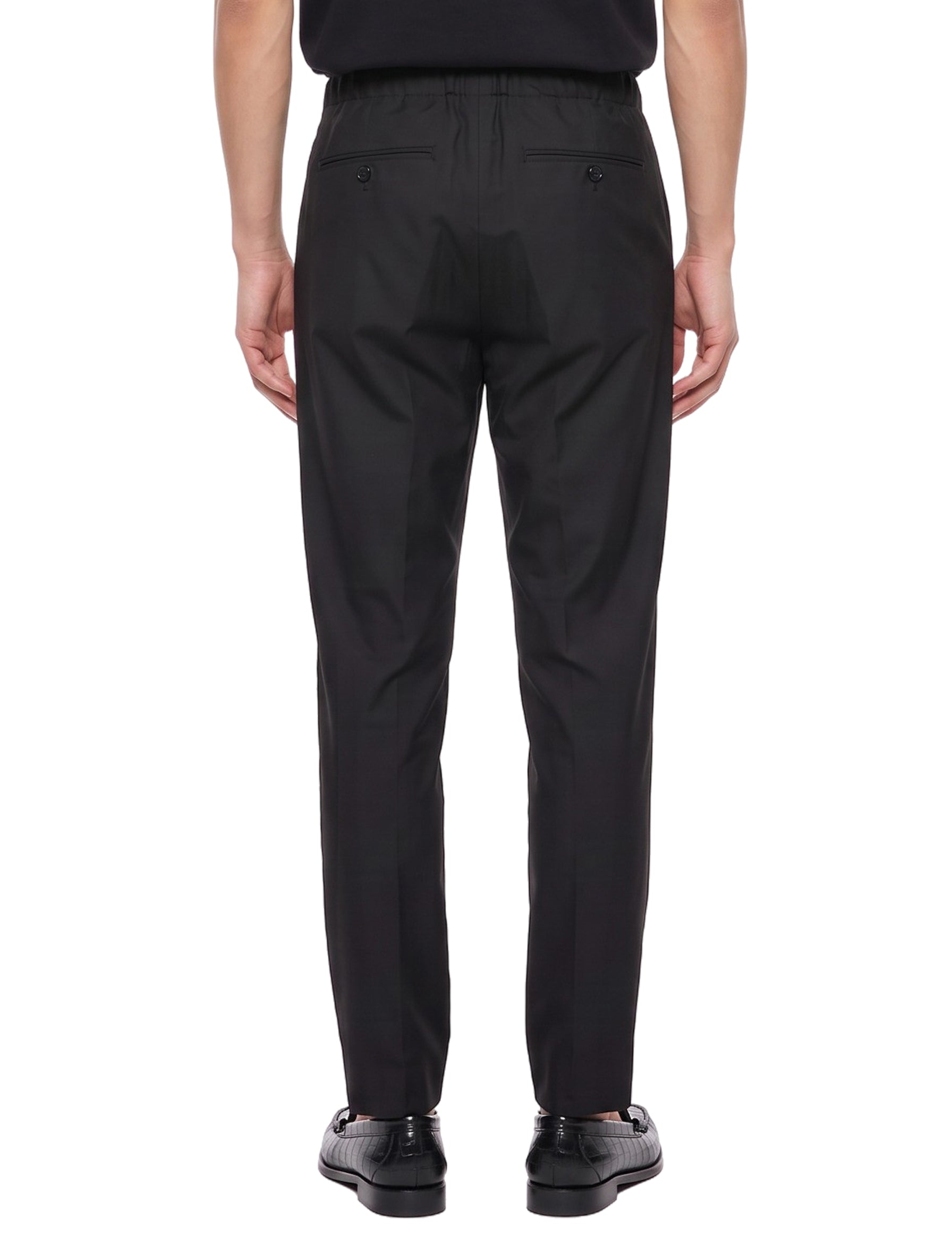 Pantaloni easy in nero 