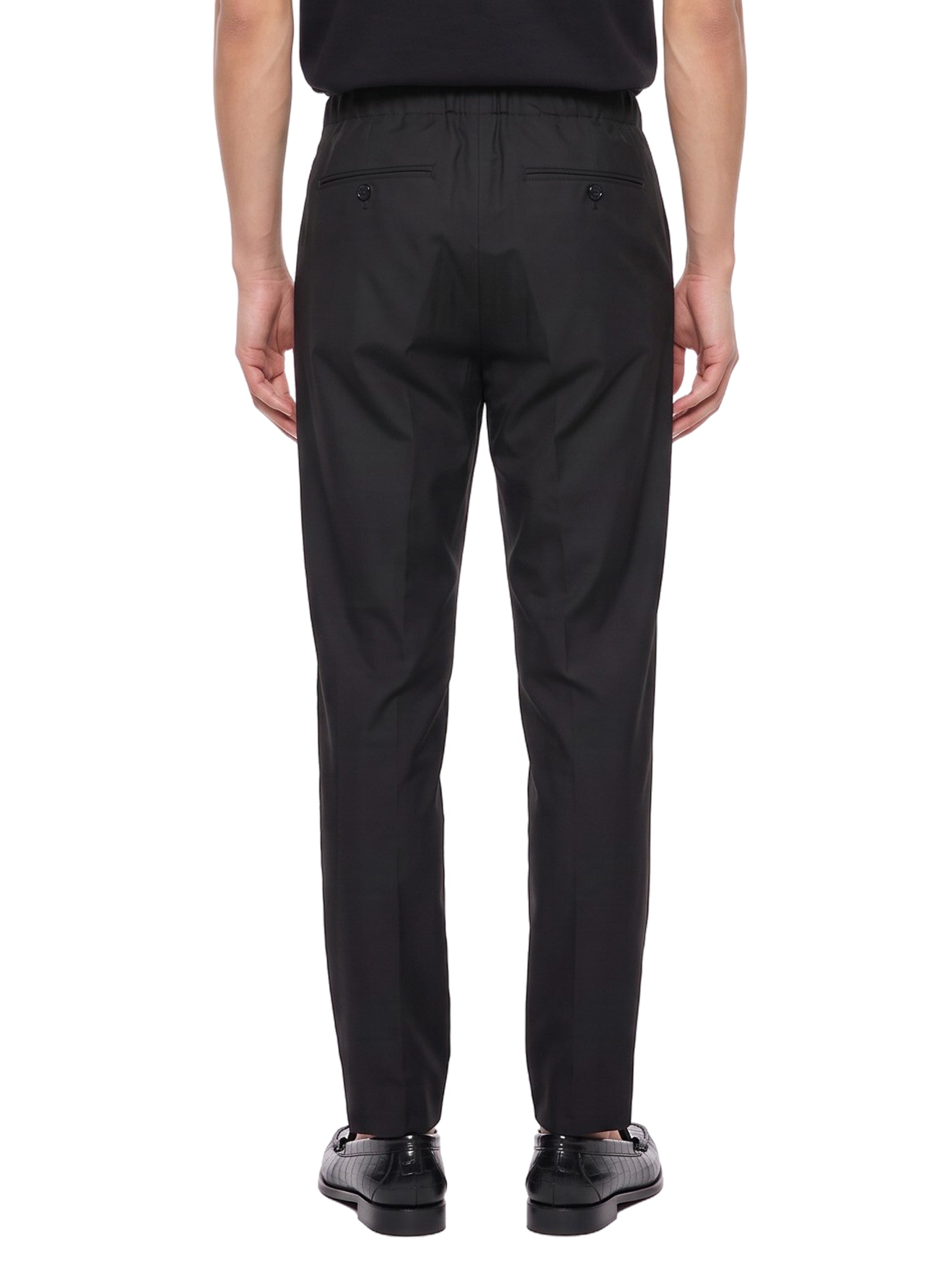 Pantaloni easy in nero 
