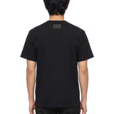 T-shirt con stampa in nero 