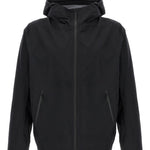 Giacca tecnica Secant con cappuccio in nero 