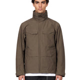 Giubbino Field in marrone taupe 