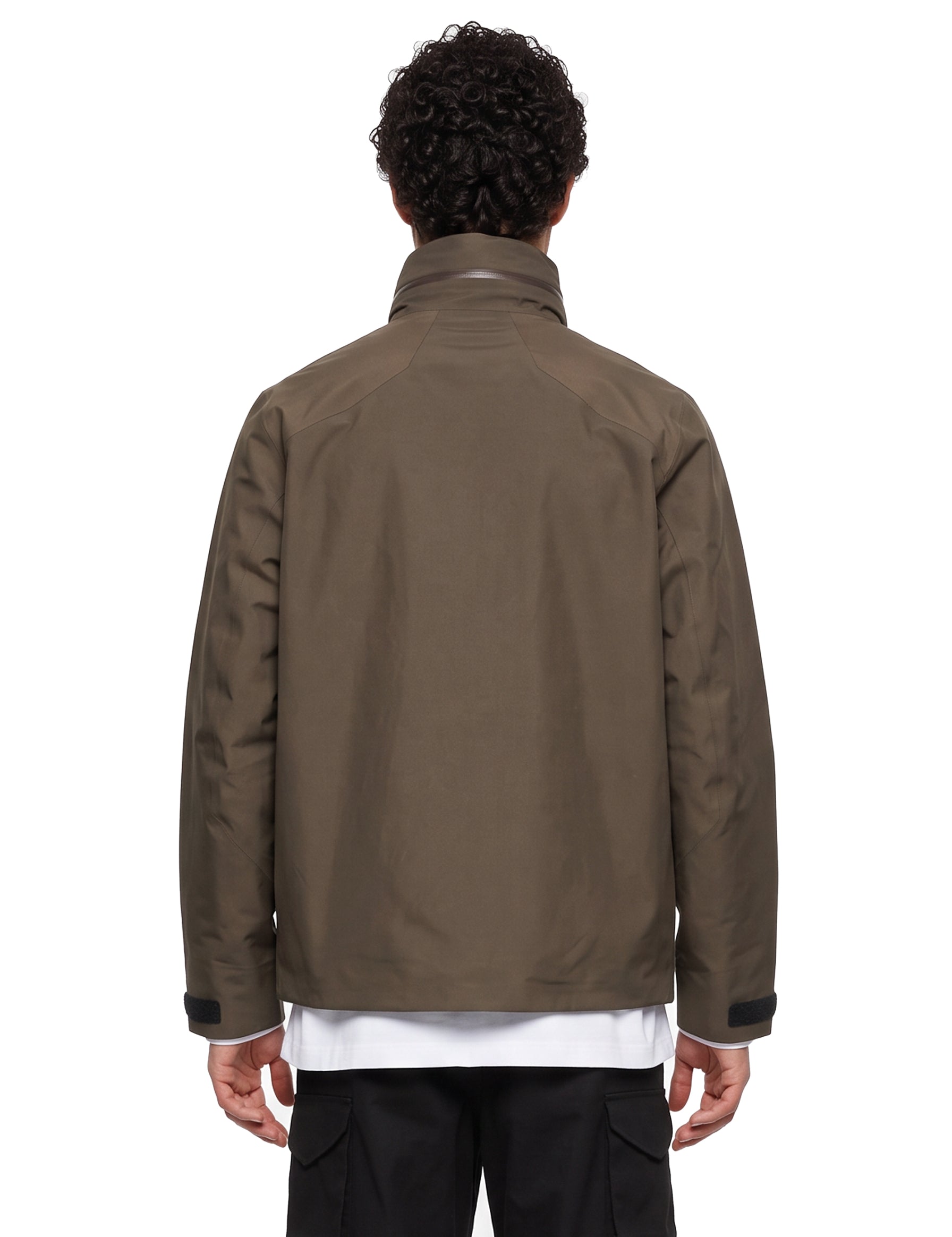 Giubbino Field in marrone taupe 