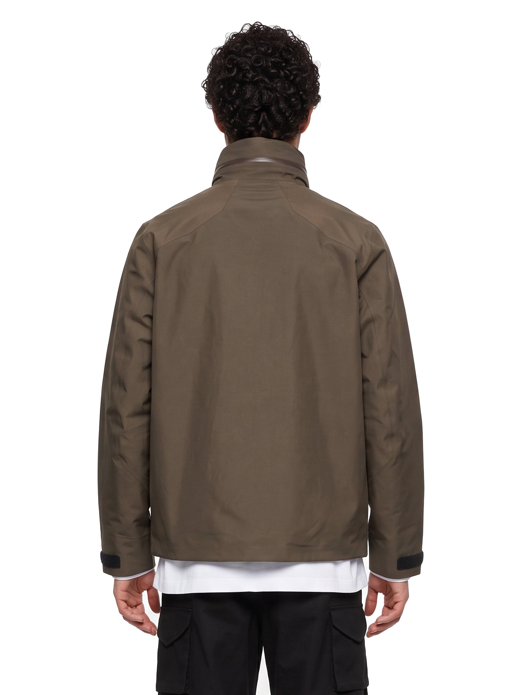 Giubbino Field in marrone taupe 