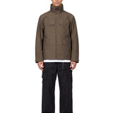 Giubbino Field in marrone taupe 