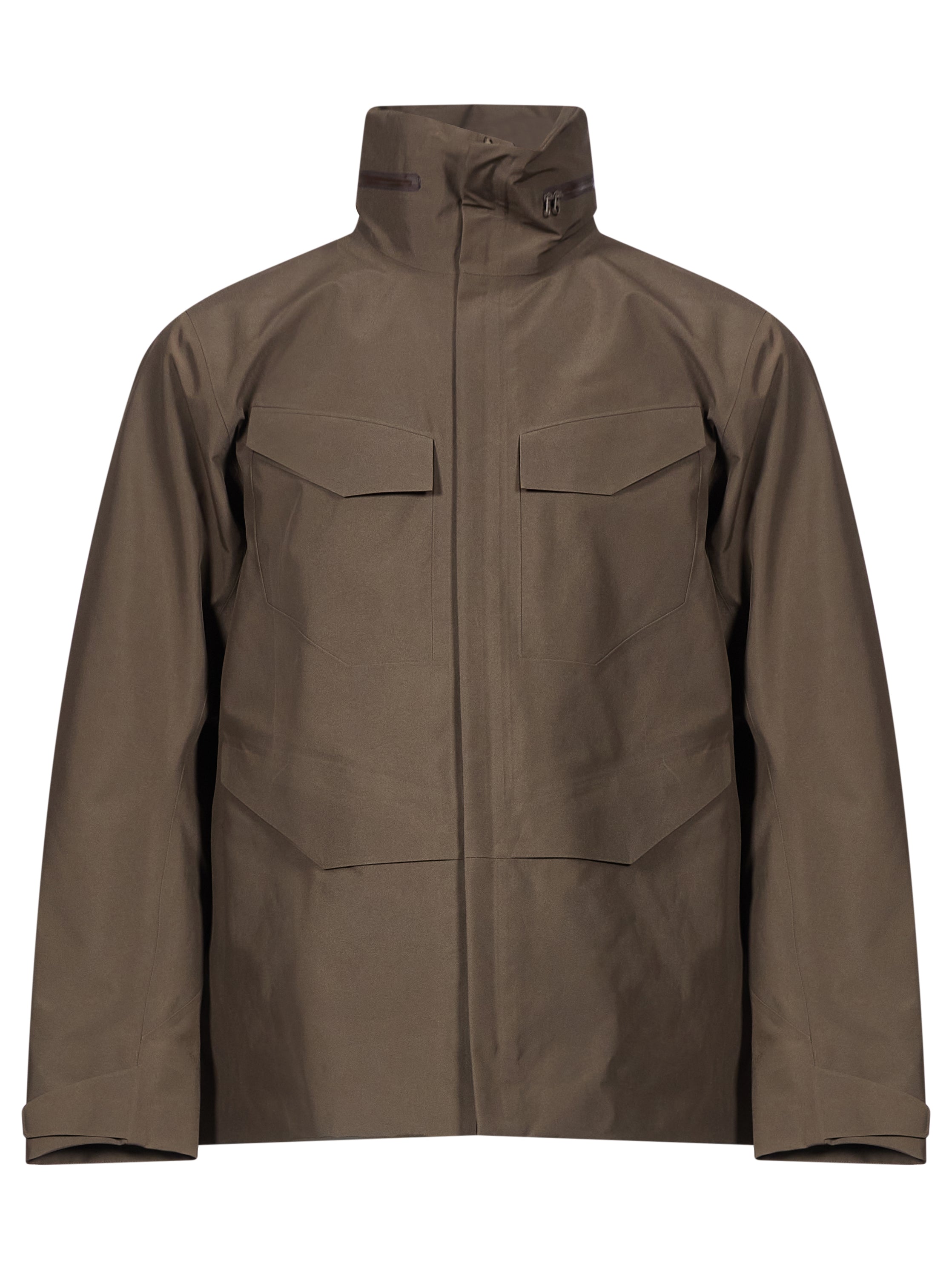Giubbino Field in marrone taupe 