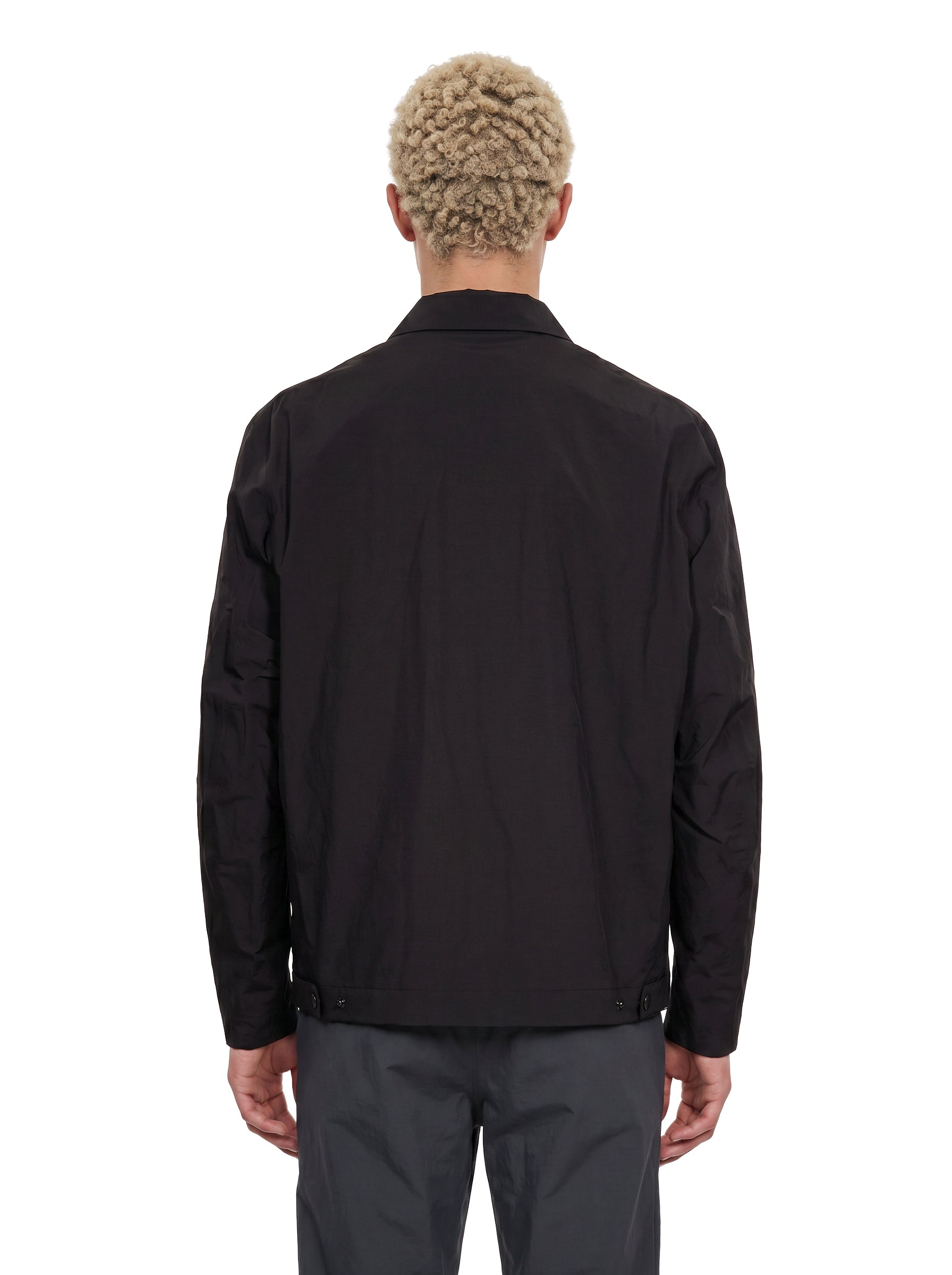 Giacca con zip spfere in nero 