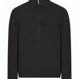 Giacca con zip spfere in nero 