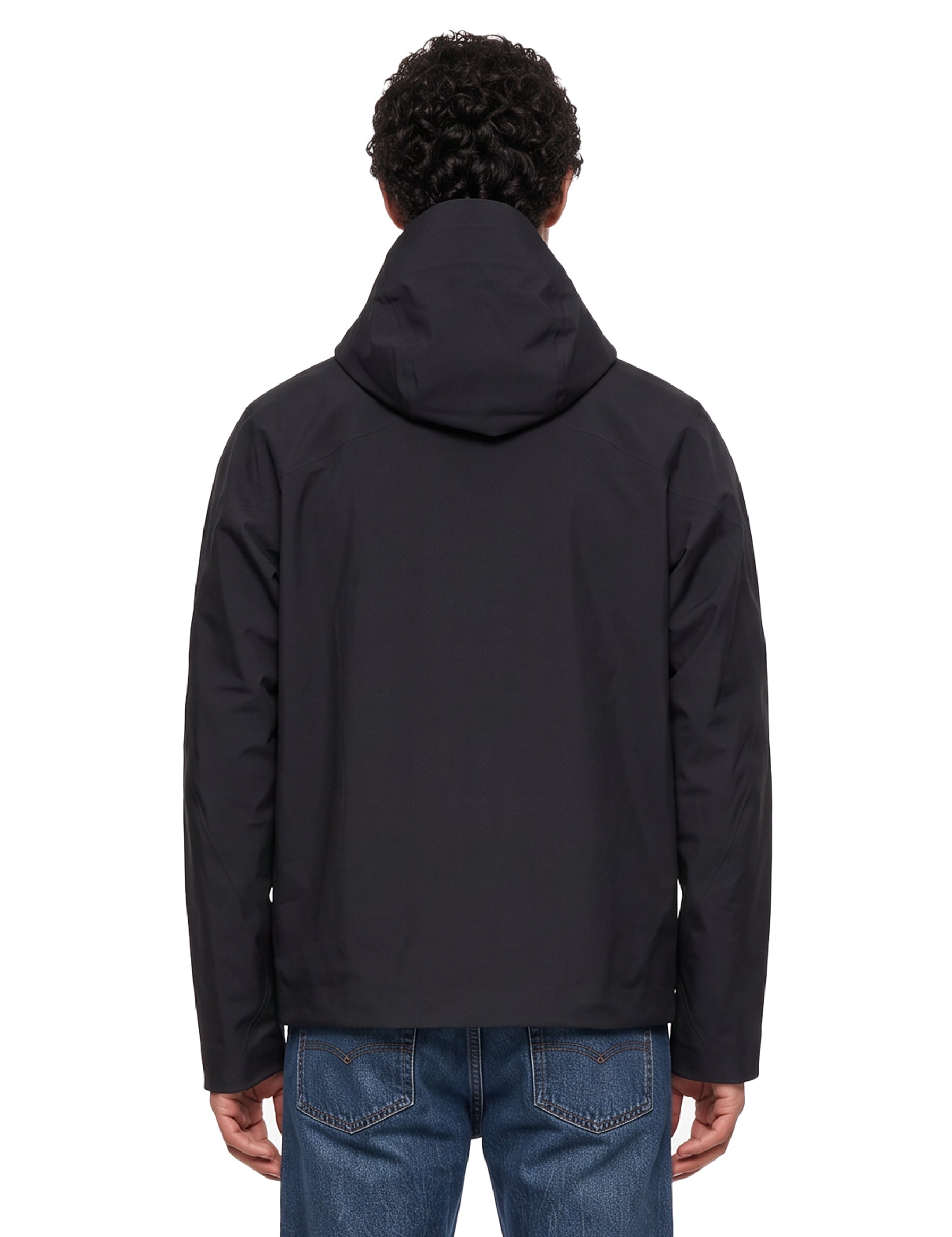 Giacca con cappuccio Isogon MX in nero 