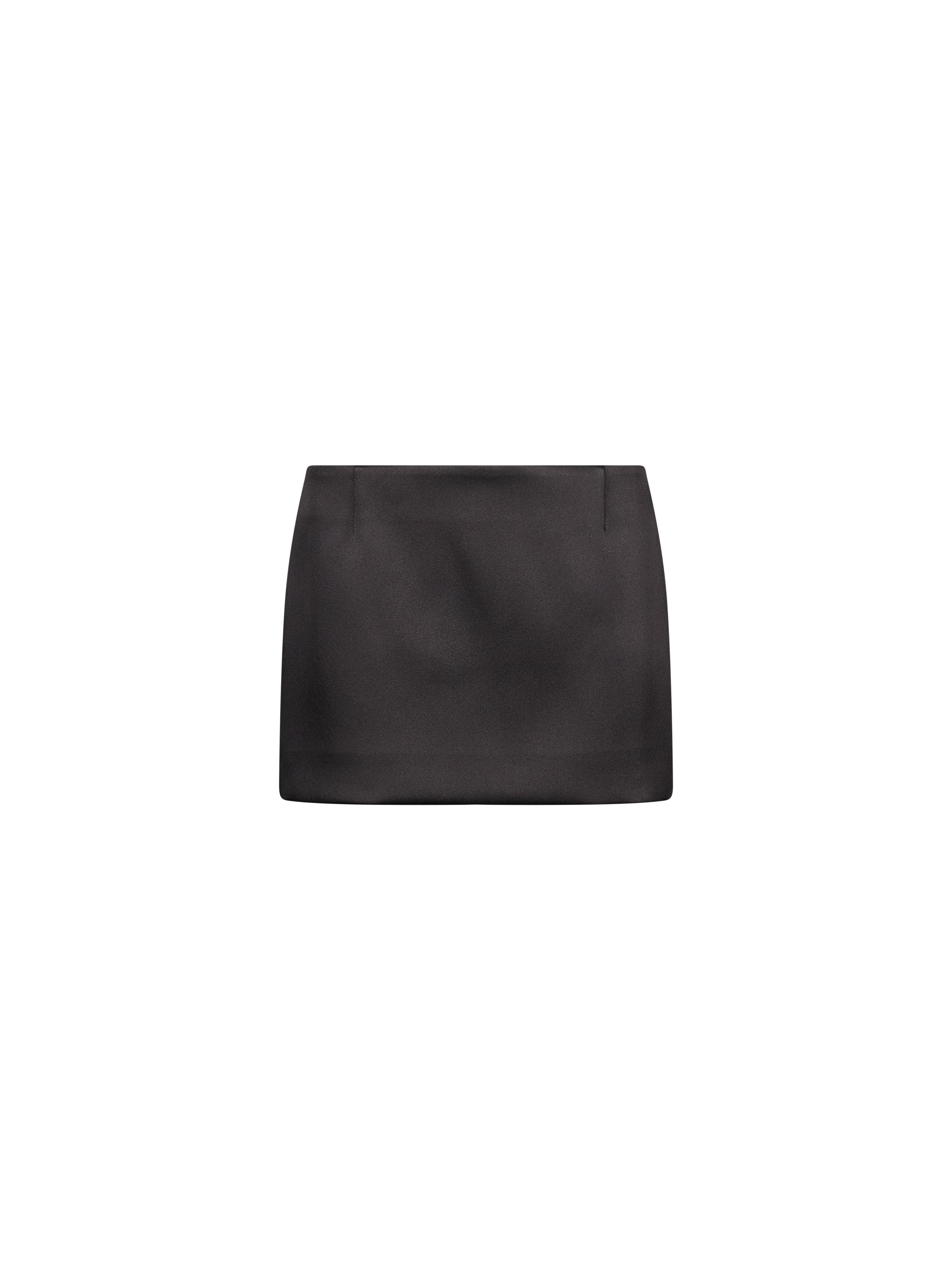 Gonna mini Duchesse in nero 
